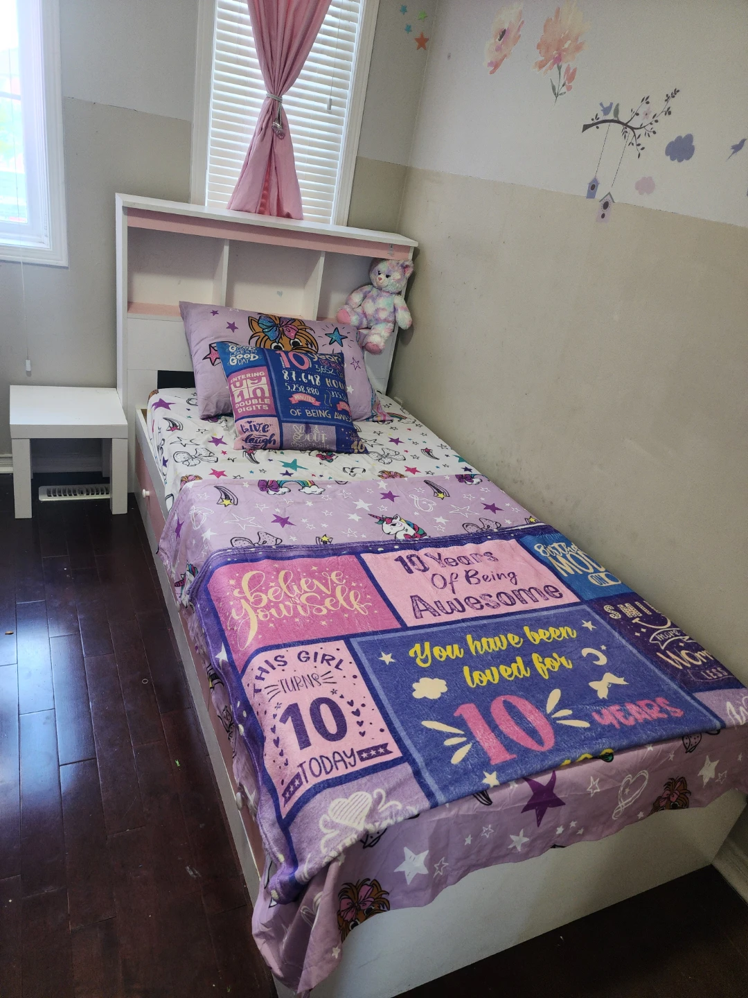 Girls Twin bed with storage drawers - photo 3