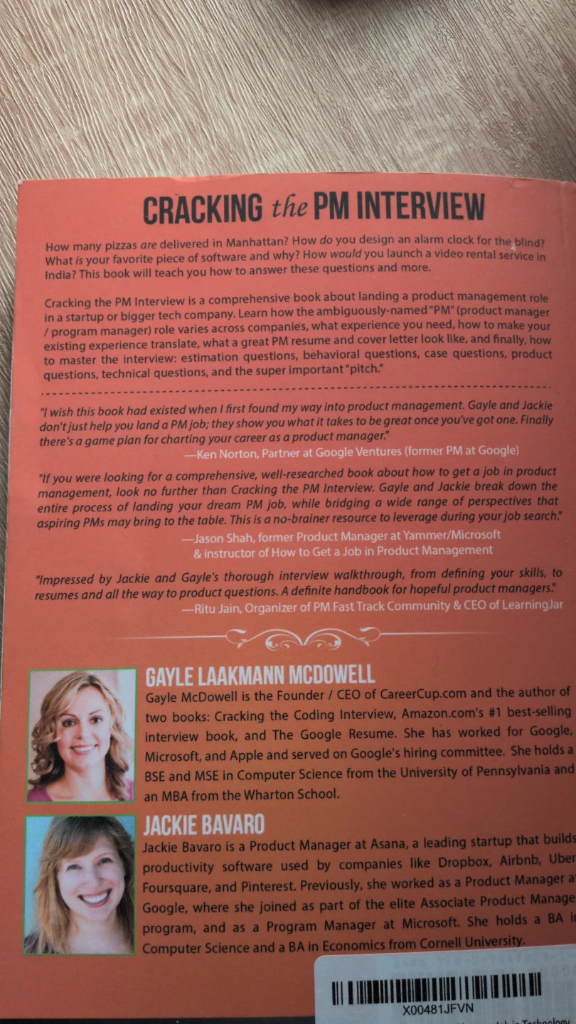 Cracking the PM Interview Book - photo 2
