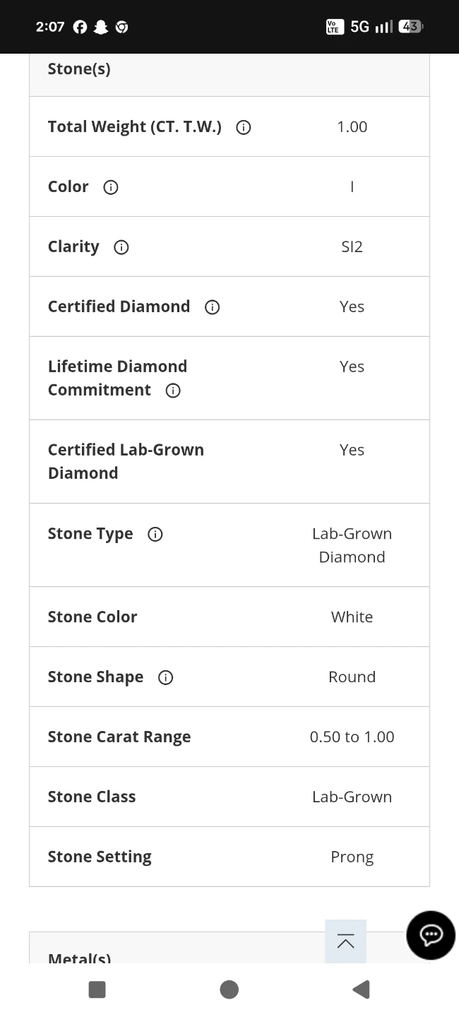 1.00 CT. T.W. Certified Diamond Solitaire set - photo 3