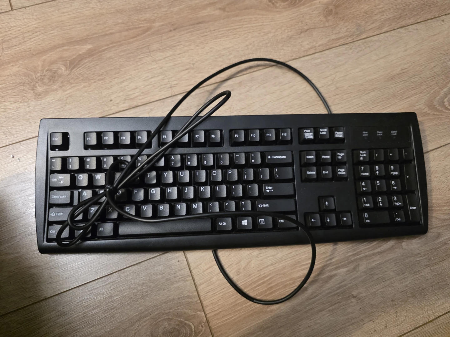Black PS2 Computer Keyboard