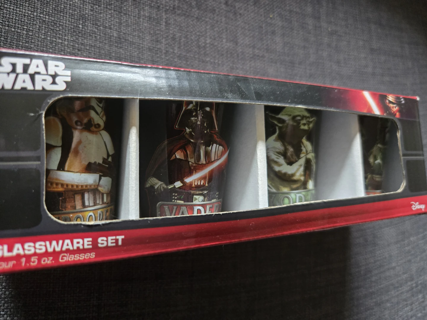 STAR WARS 4pcs Shot Glass Set
