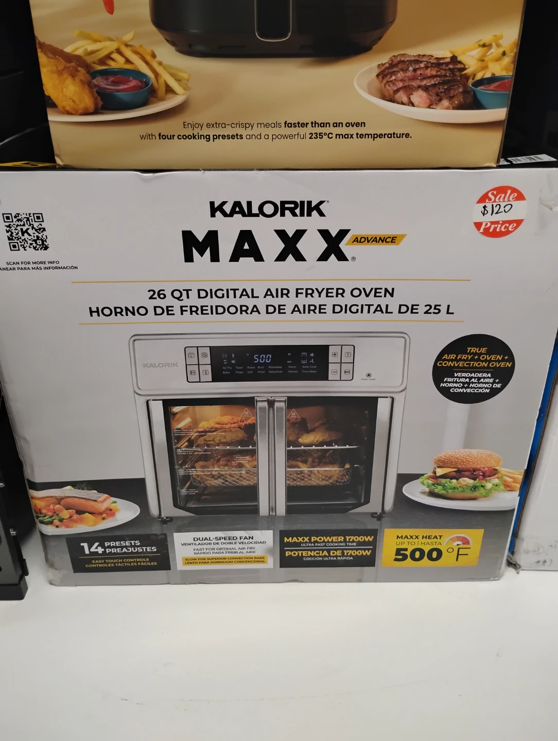 Kalorik Maxx 26 QT Digital Air Fryer Oven