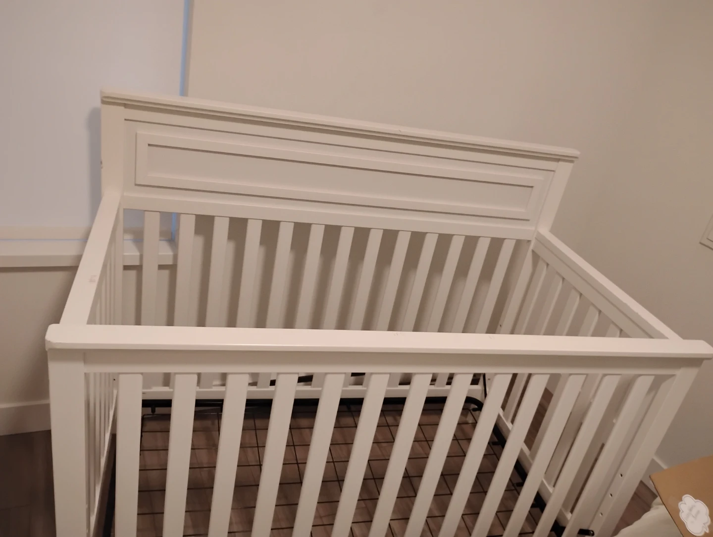 White Baby Crib