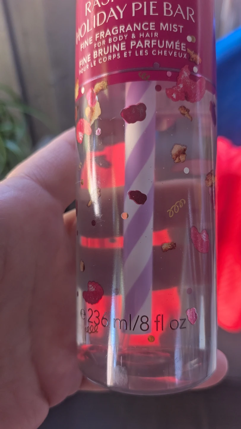 Bath & Body Works Raspberry Holiday Pie Bar Fine Fragrance Mist - photo 3