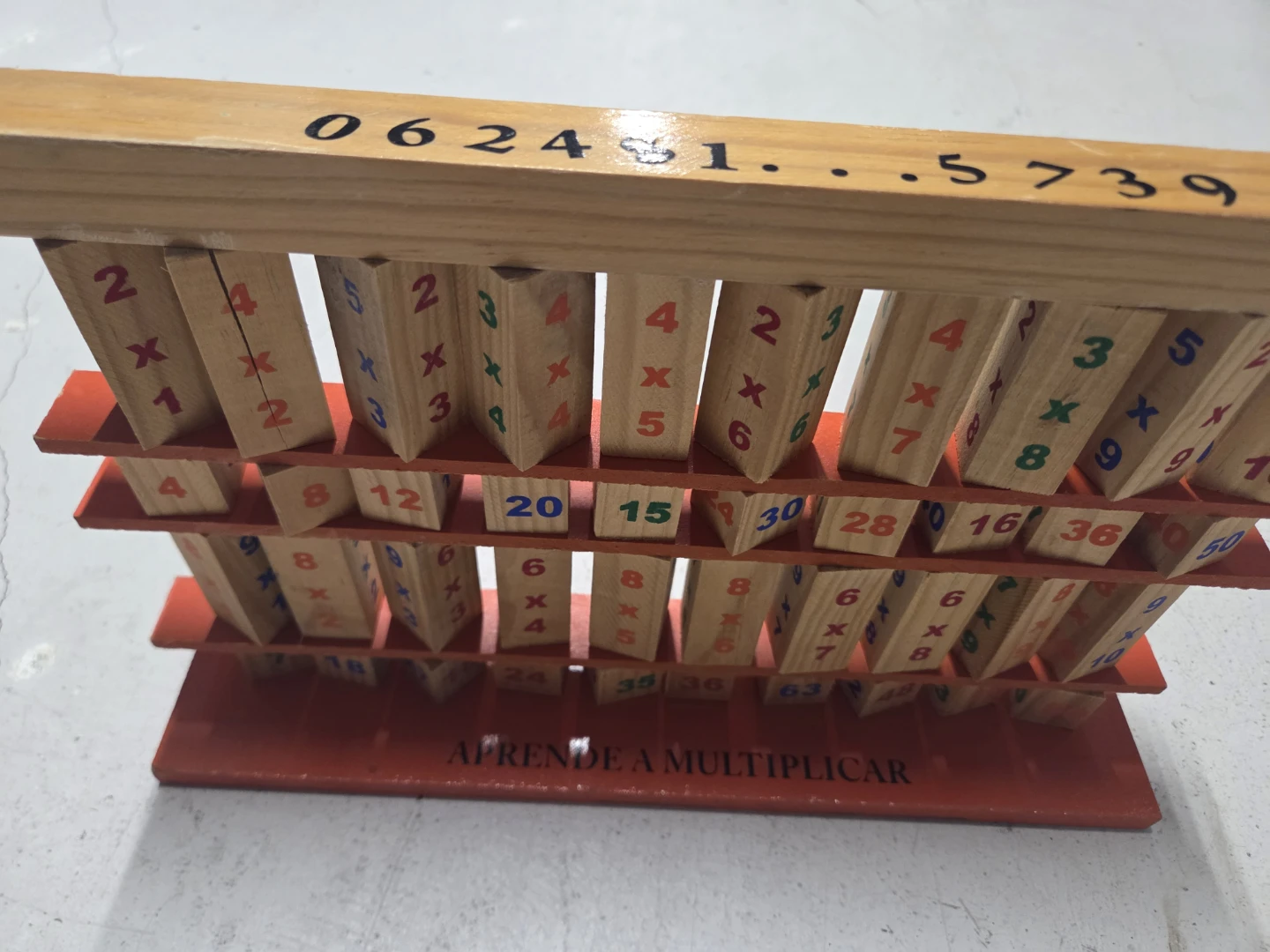 Wooden Multiplication Learning Toy - photo 2