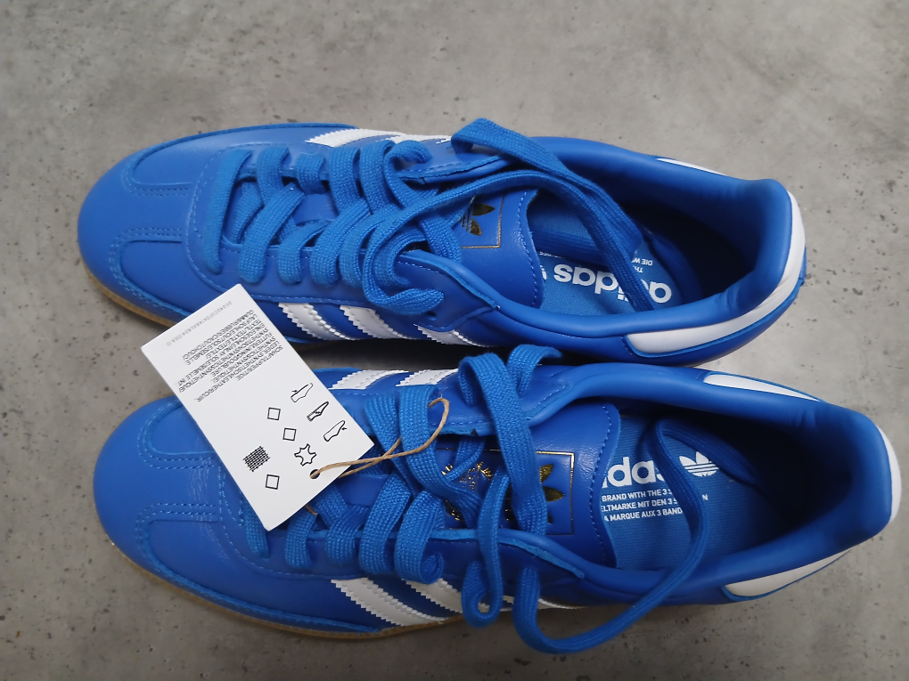 Adidas Samba OG Blue Men's Shoes - photo 2