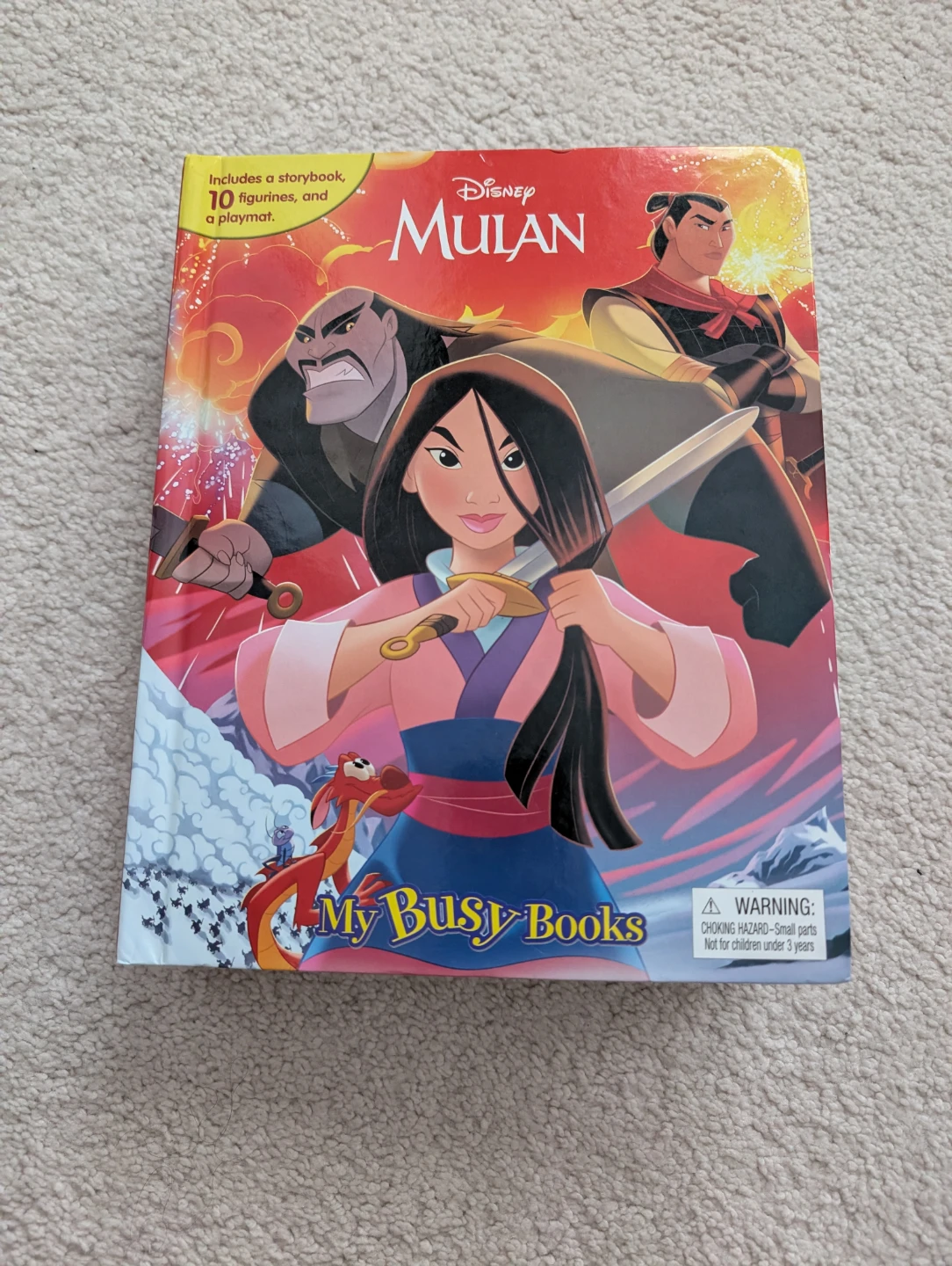 Disney Mulan My Busy Books Storybook