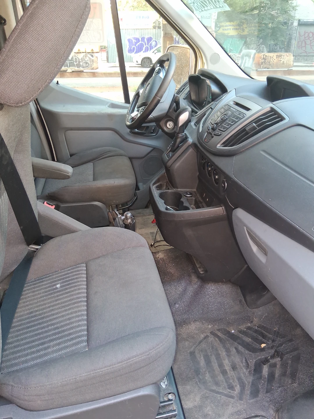 2016 White Ford Transit Cargo Van 150 - photo 2