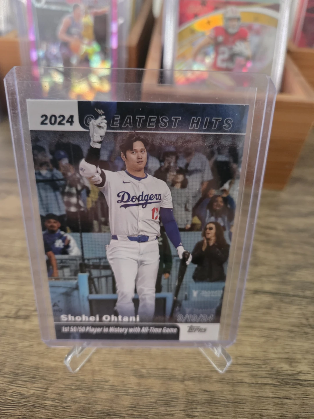Ohtani and Yamamoto cards (4) LA Dodgers - photo 4