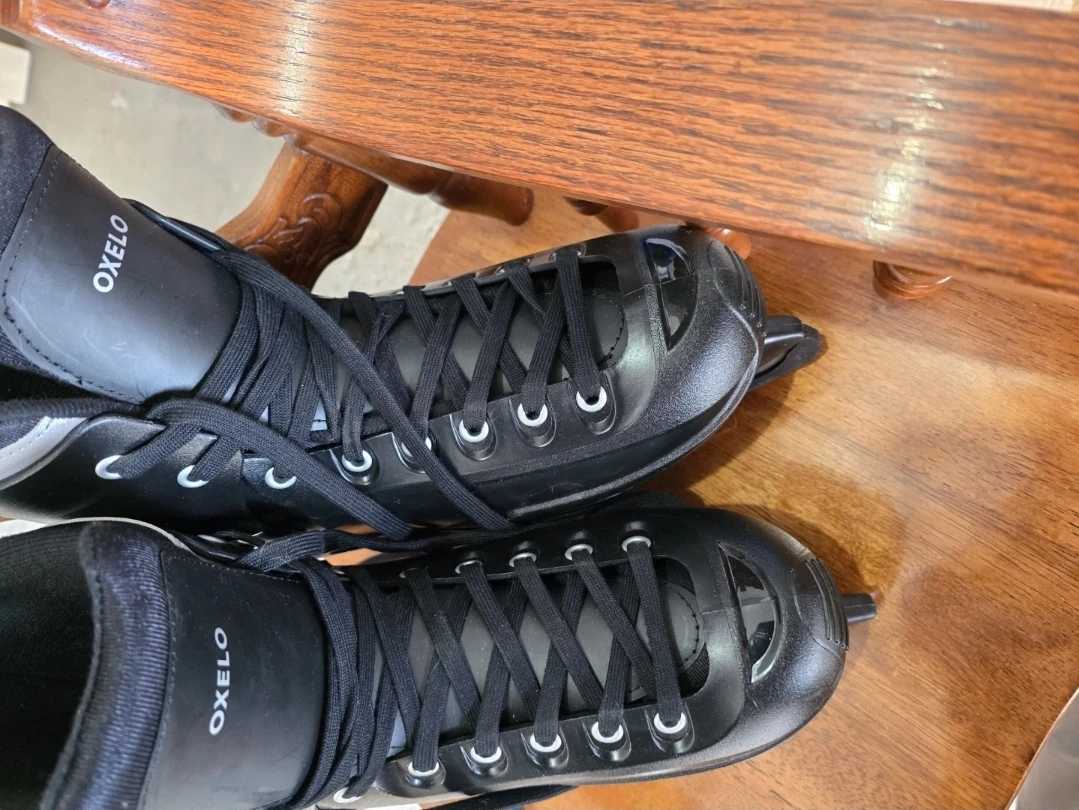 OXELO Black Ice Skates - photo 3