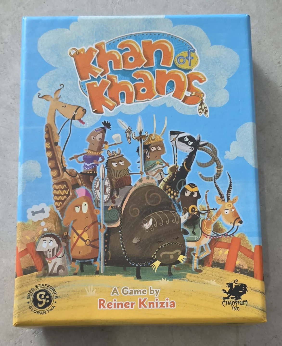 Khan of Khans Board Game by Reiner Knizia
