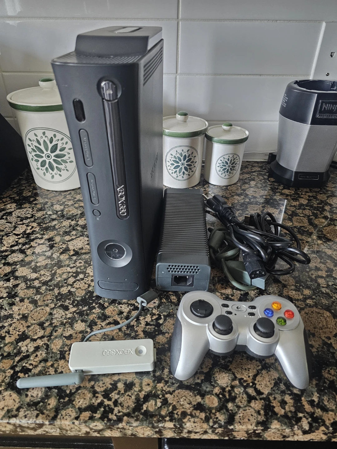 Xbox 360 Console Bundle with Controller and Accessories