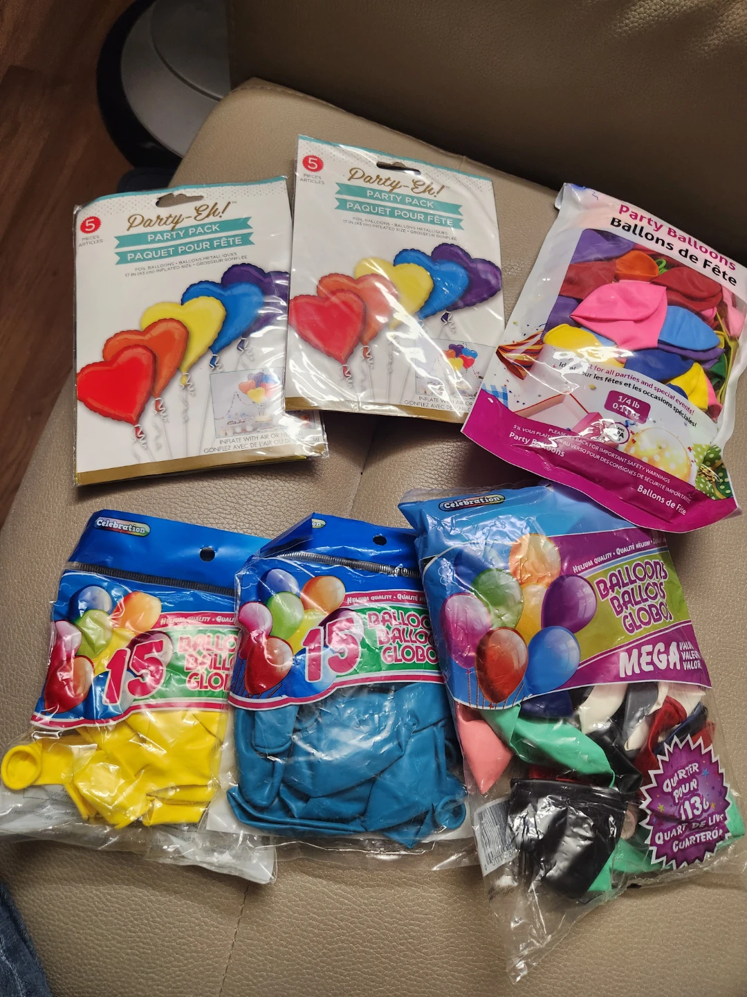 Party Balloons - Various Brands