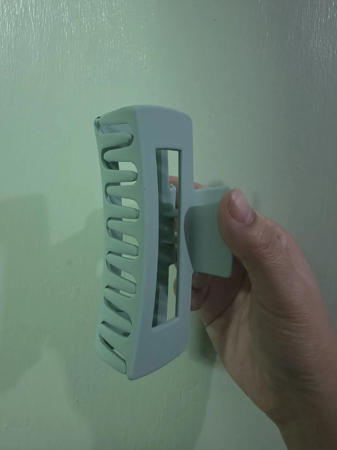 Large Teal/Green Claw Clip