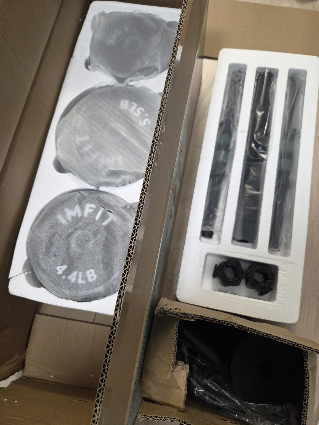 IMFit 52lb Adjustable Dumbbells Set - New - photo 3