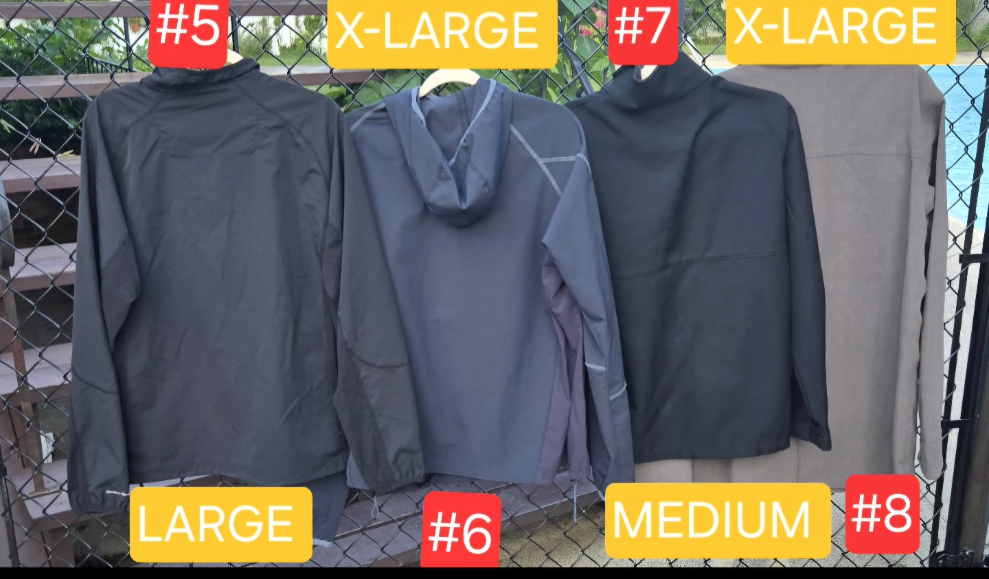 Men's Columbia Fleeces, Jackets and Coats.  Medium - XLarge. - photo 2