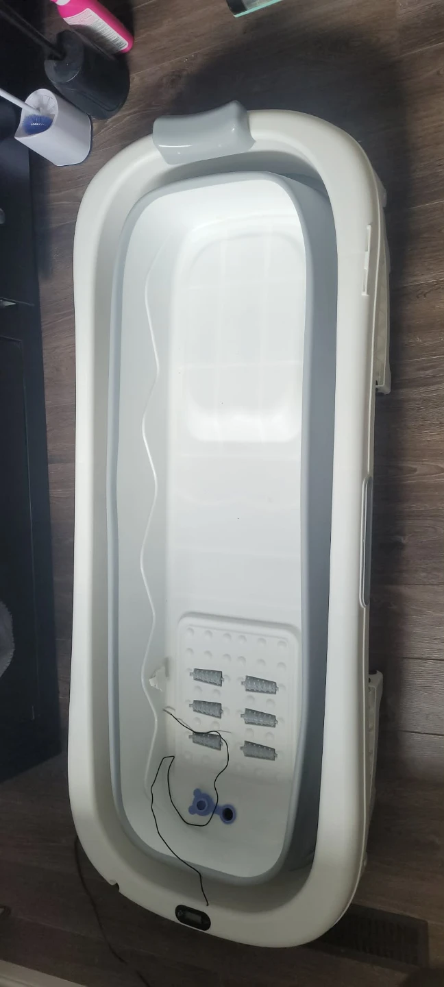 Collapsible Baby Bathtub with Temperature Sensor - photo 2