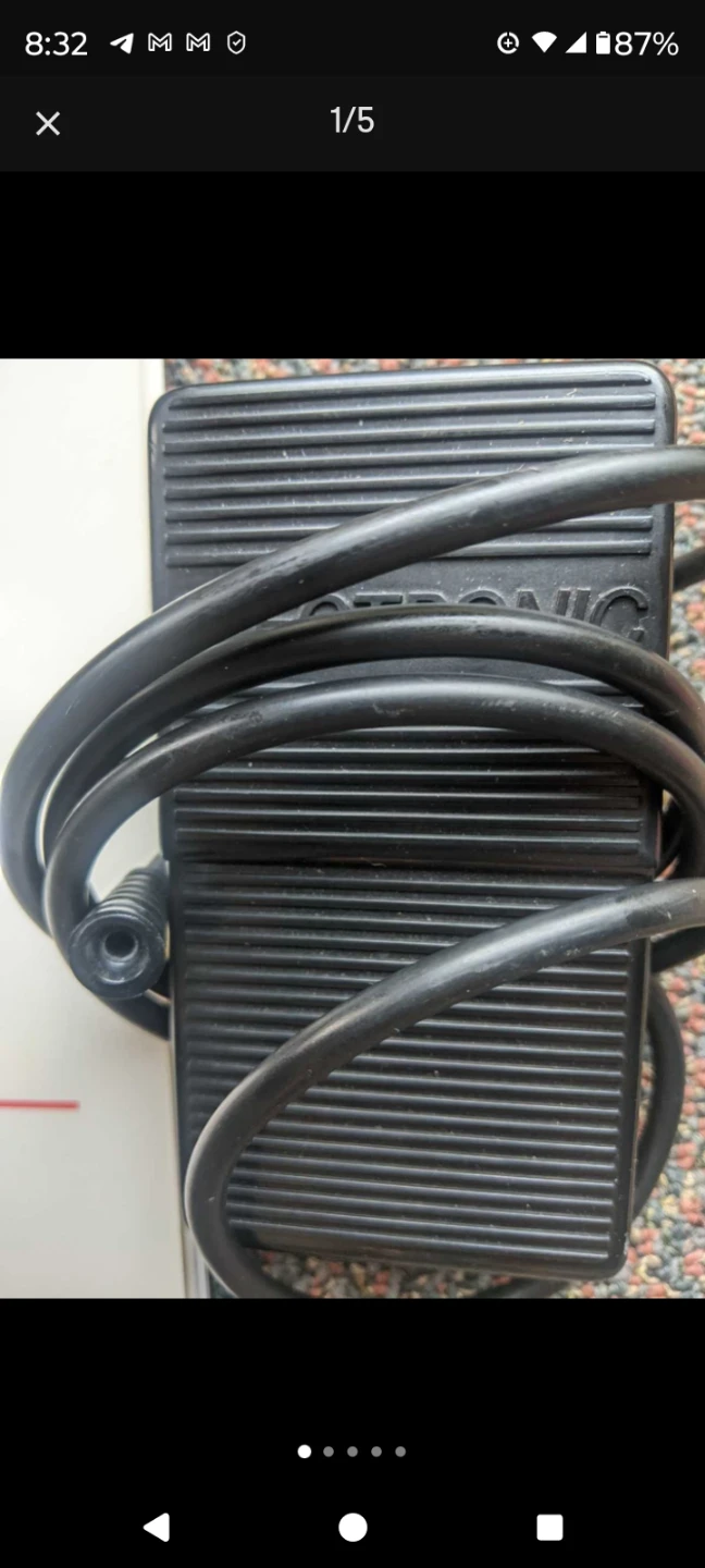 Electronic Foot Pedal
