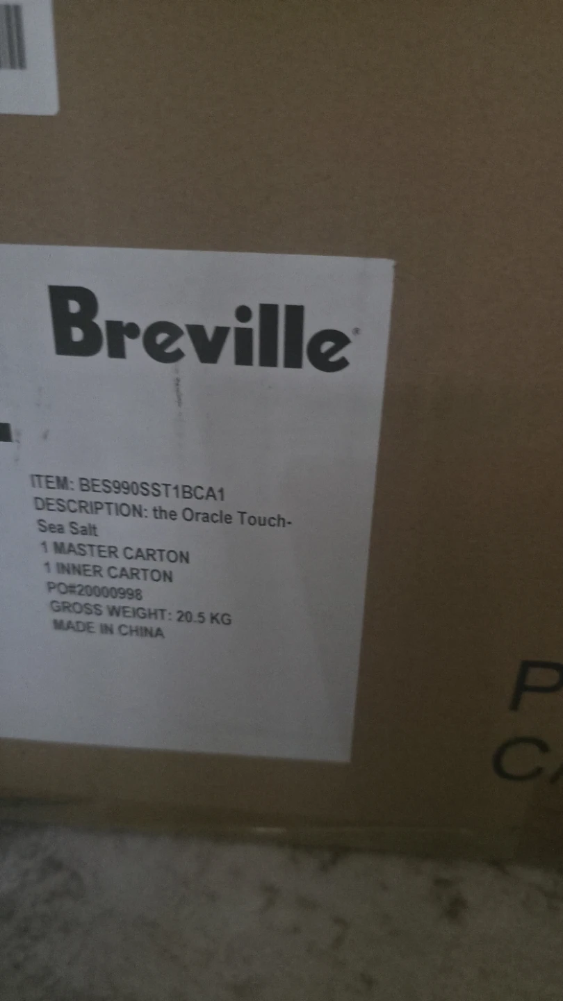 Breville The Oracle Touch Espresso Machine - Sea Salt - photo 2