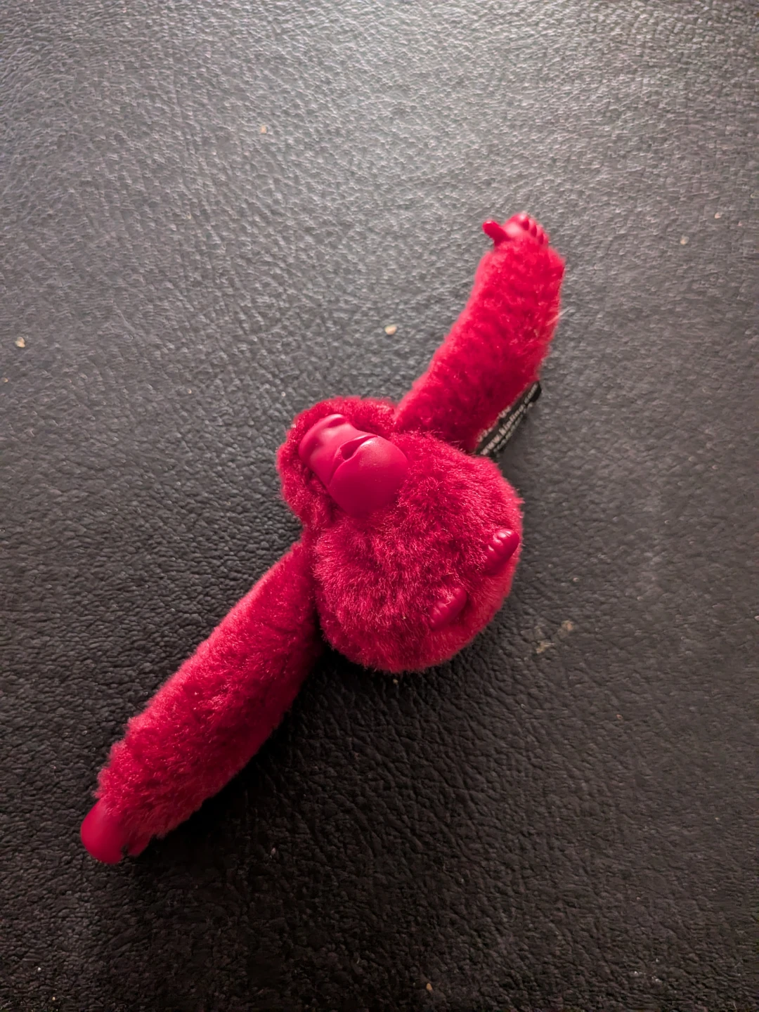 Kipling Red Monkey Plush Bag Charm Keychain