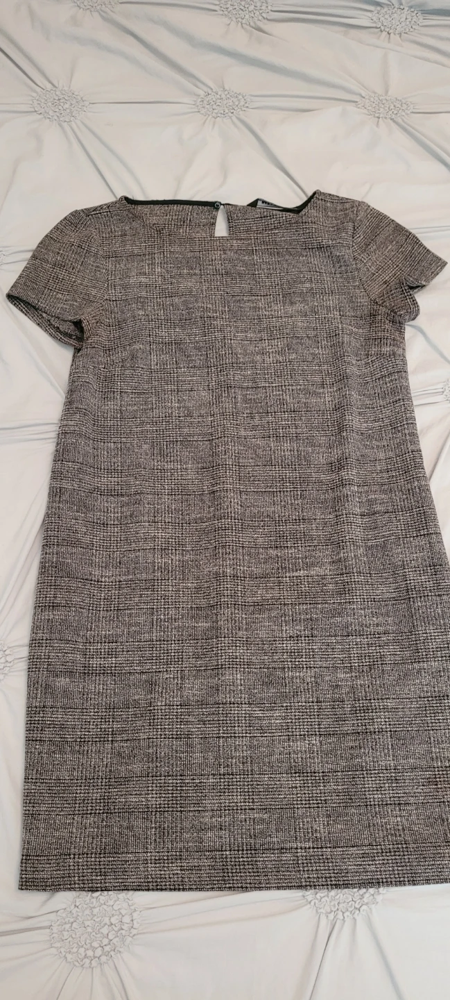 ZARA WOMAN Plaid Dress