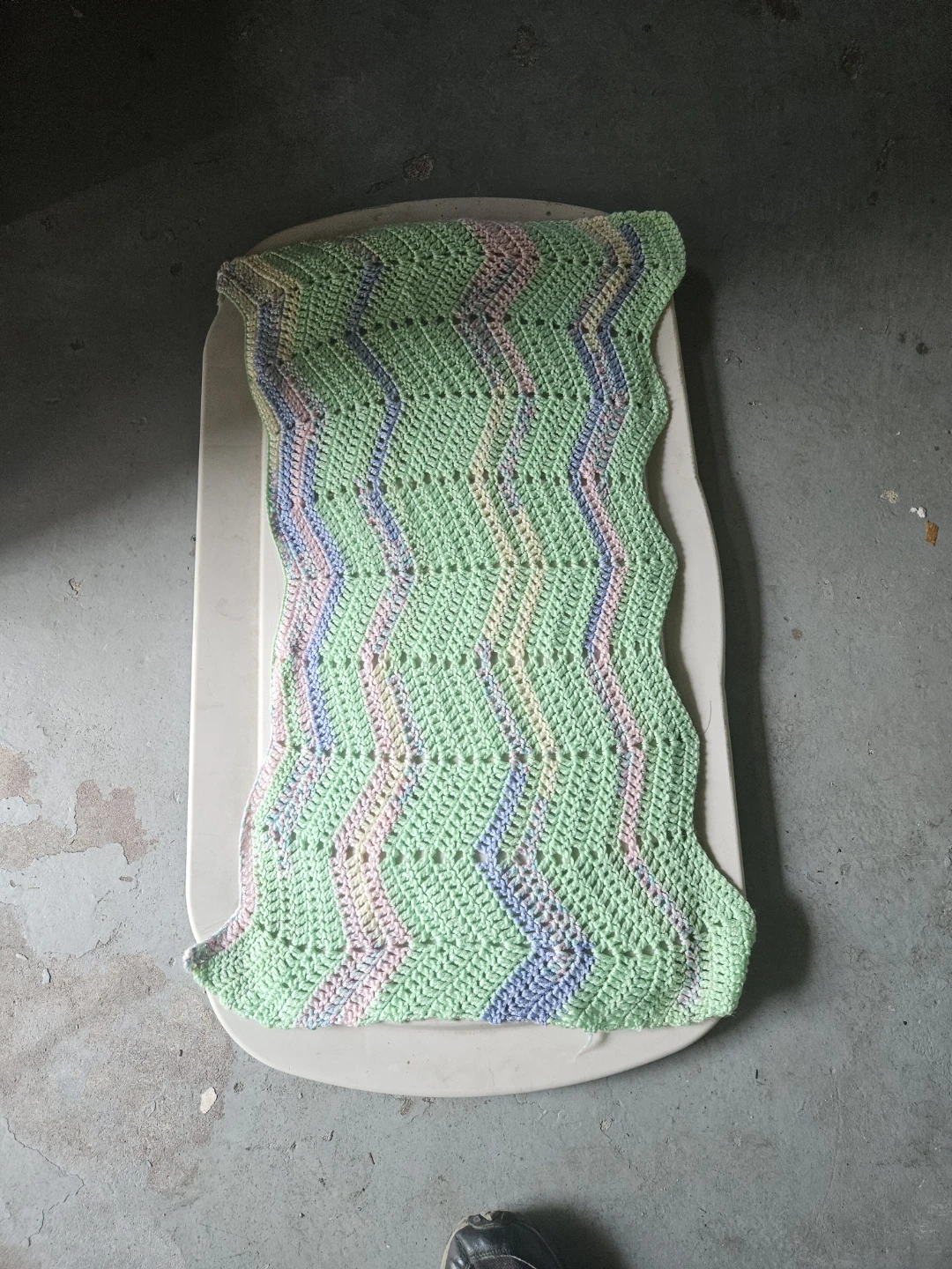 Handmade Crochet Baby Blanket - photo 2