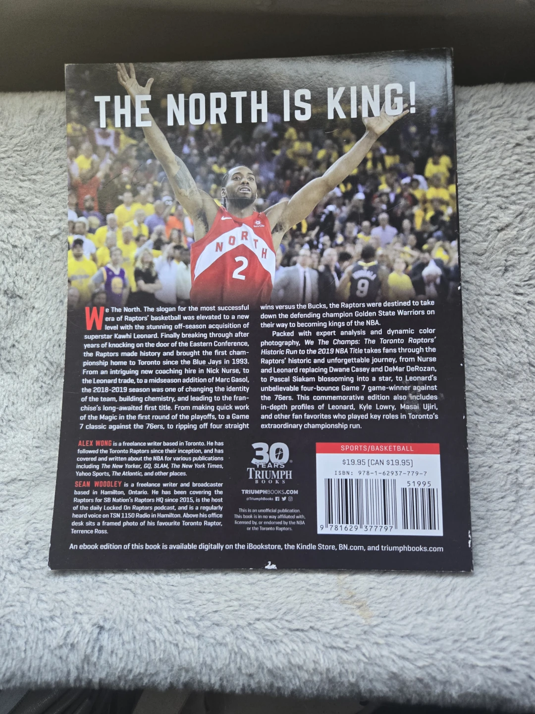 2019 We The Champs Raptors Commemorative Book - photo 2