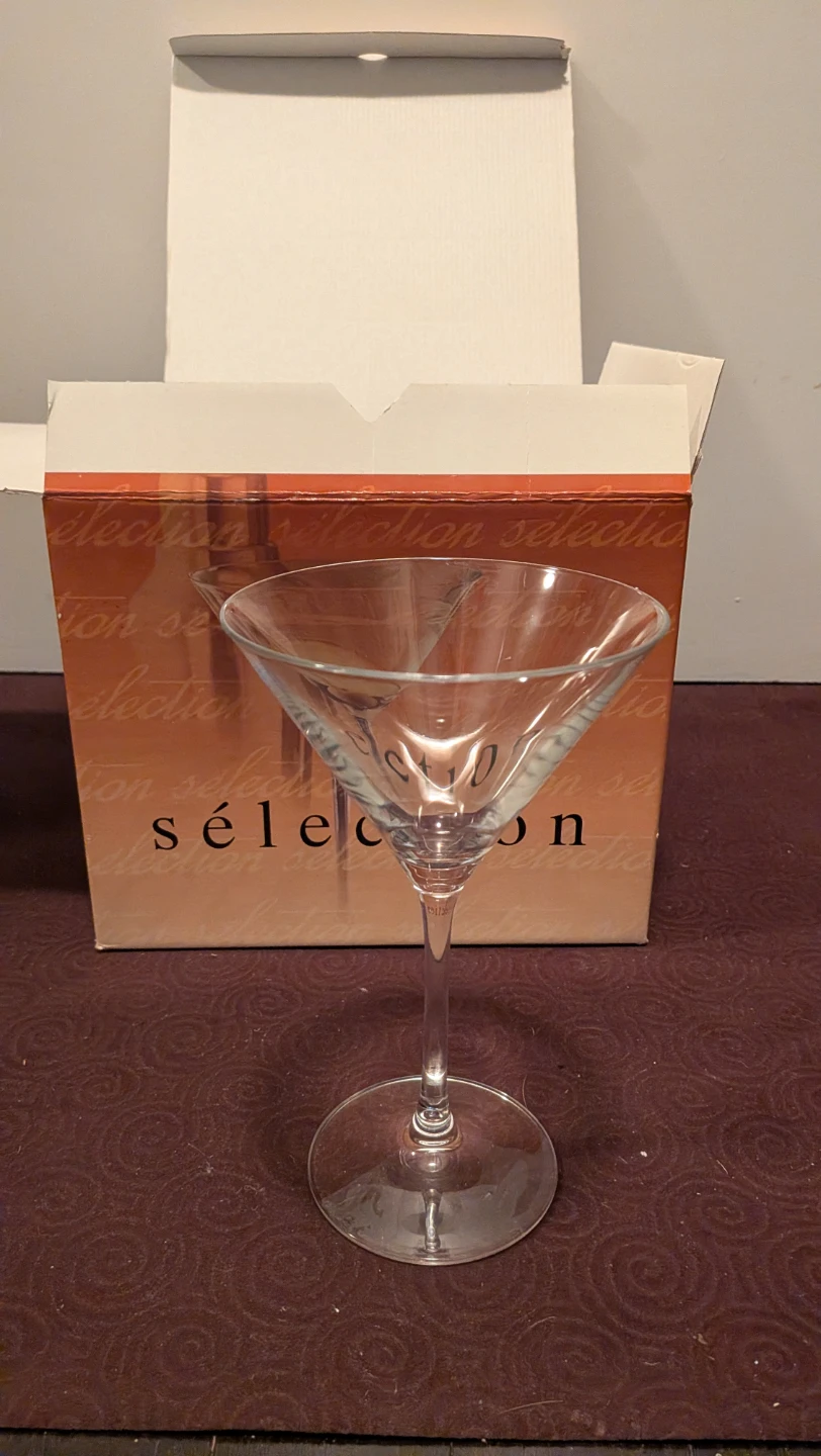Cristal d'Arques Séléction Martini Glasses (8), IKEA Bar Set
