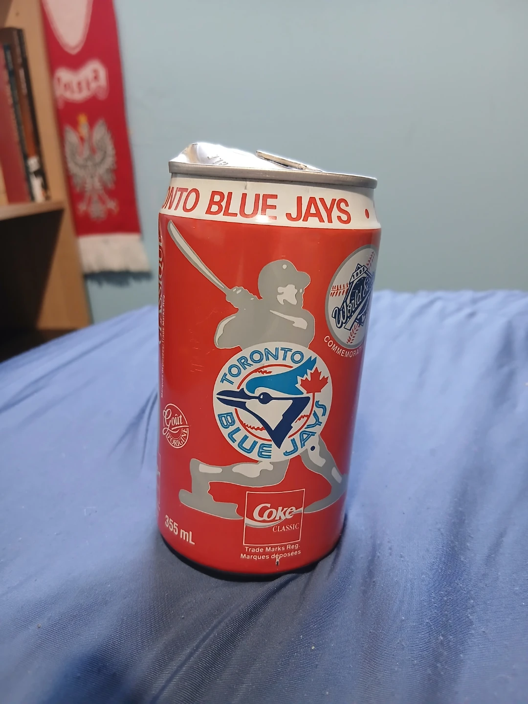 Coca-Cola Classic 1992 World Series Toronto Blue Jays Can