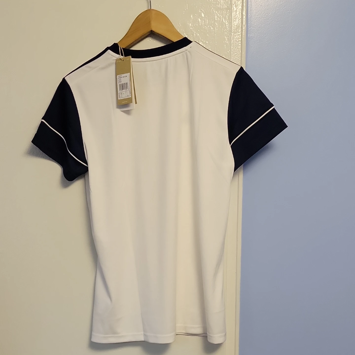 Adidas AEROREADY T-Shirt White/Navy Size L - photo 5
