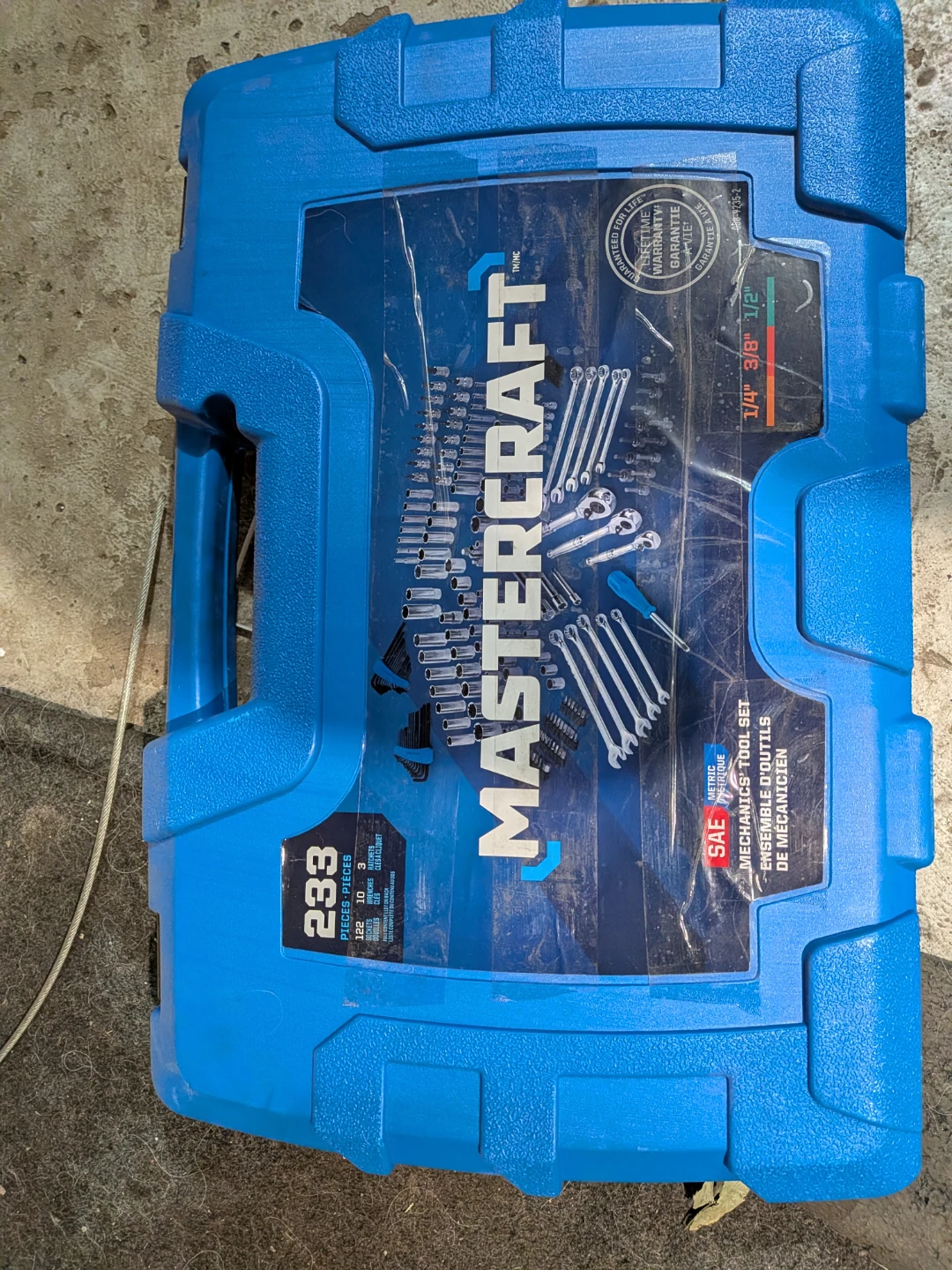 Mastercraft 233 Piece Mechanics Tool Set
