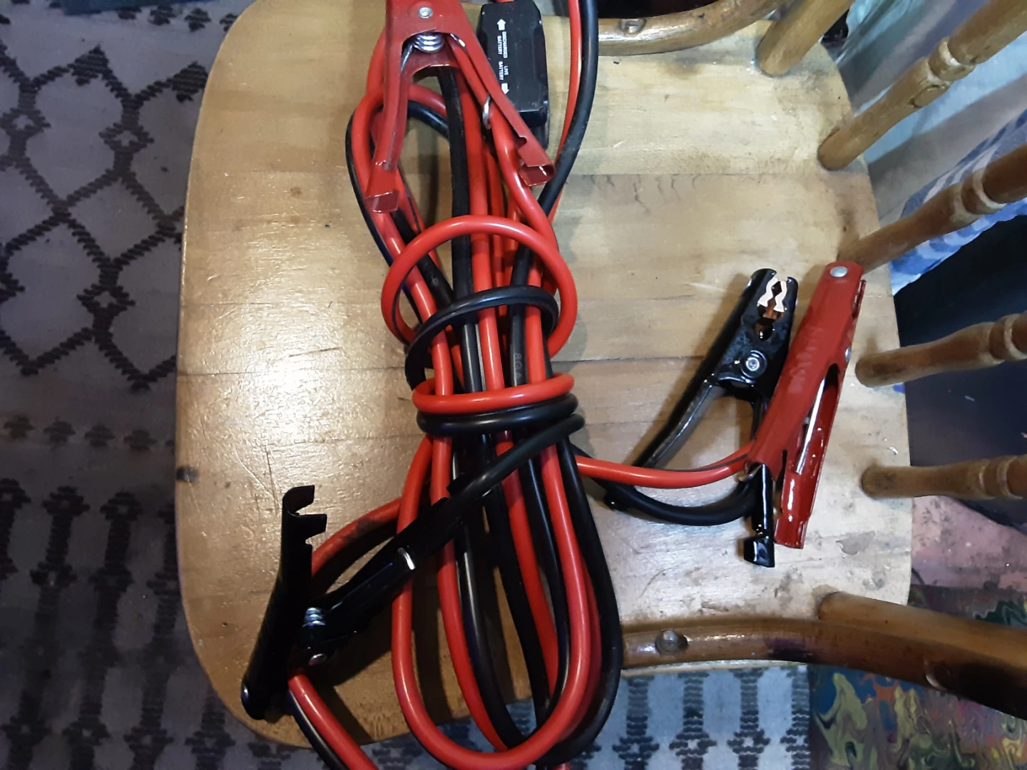 Red and Black Jumper Cables - photo 2