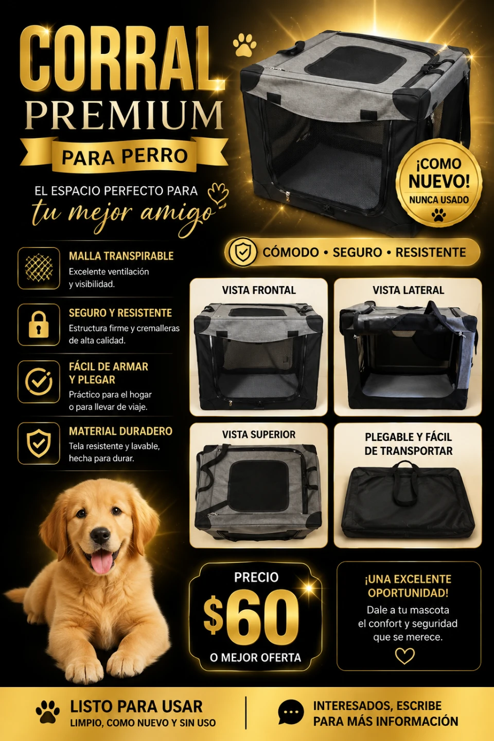 Premium Dog Corral