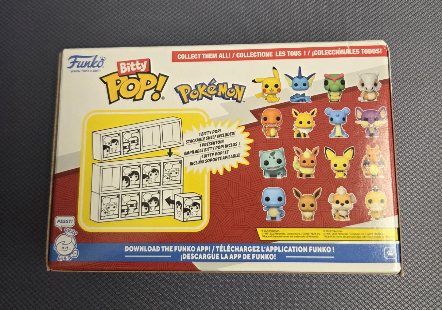 Funko Bitty Pop! Pokémon Figures with Display Shelf - photo 2