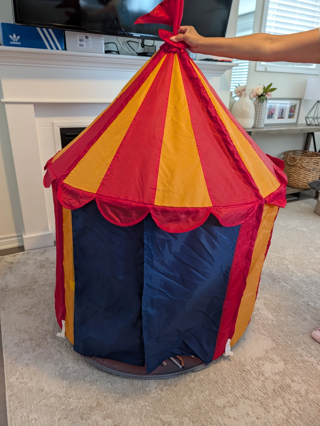 Kids Play Tent - Circus Style