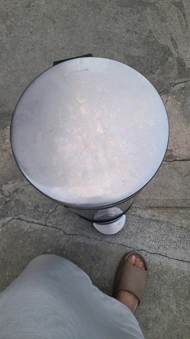 Simplehuman Stainless Steel Step Trash Can - photo 3