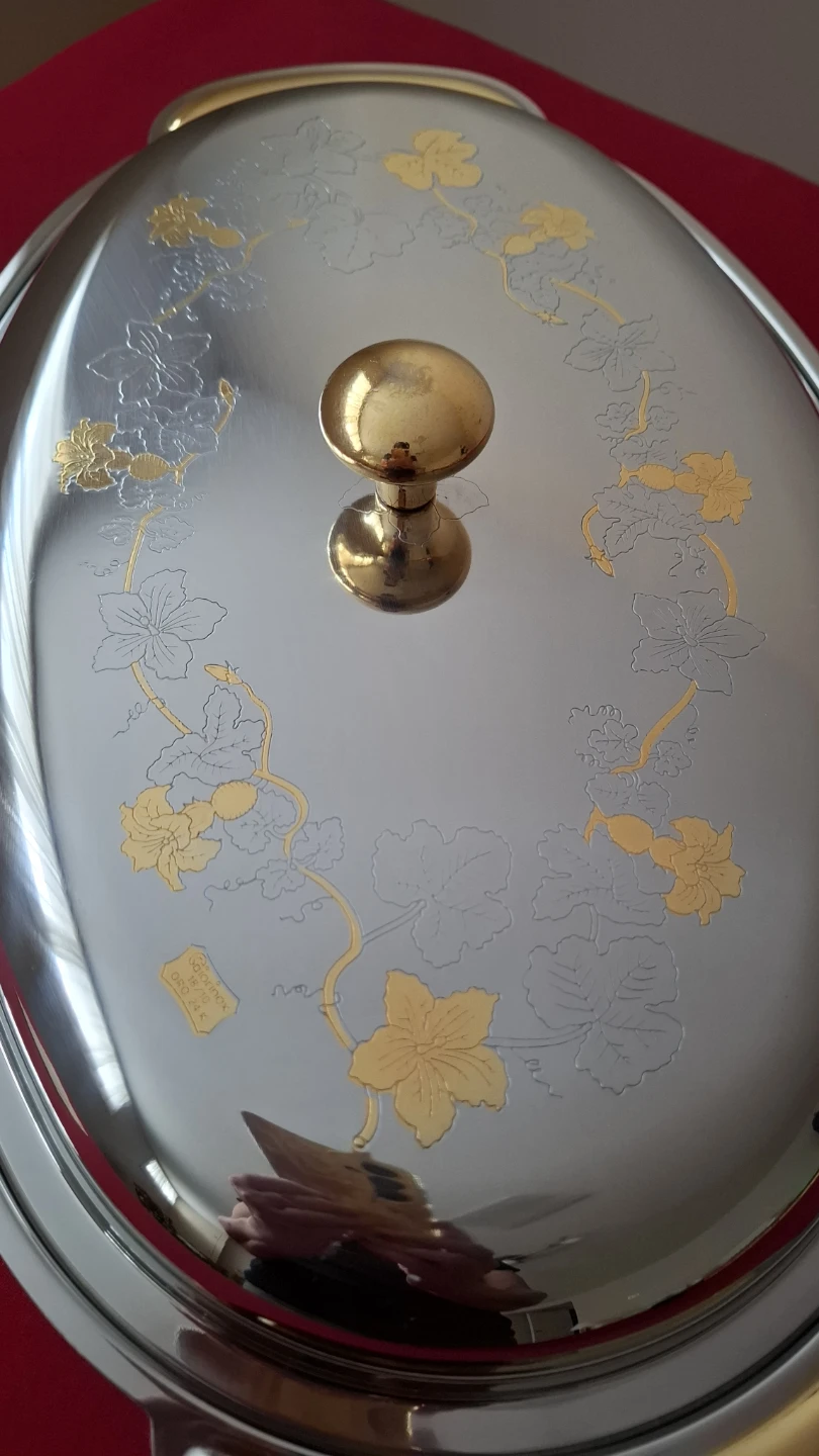 Giorinox 18/10 Oro 24K Serving Dish - photo 3