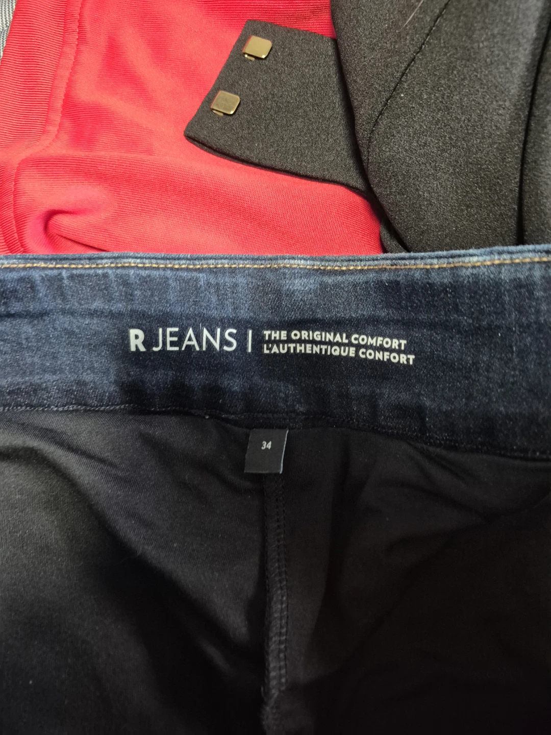 R Jeans Denim Skirt Size 34 - photo 3