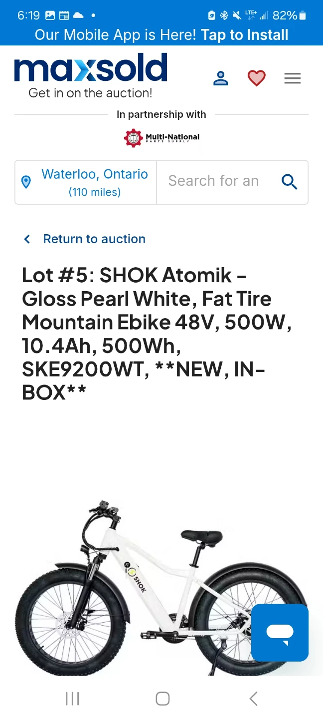 Shok Fat Tire Ebike - photo 2
