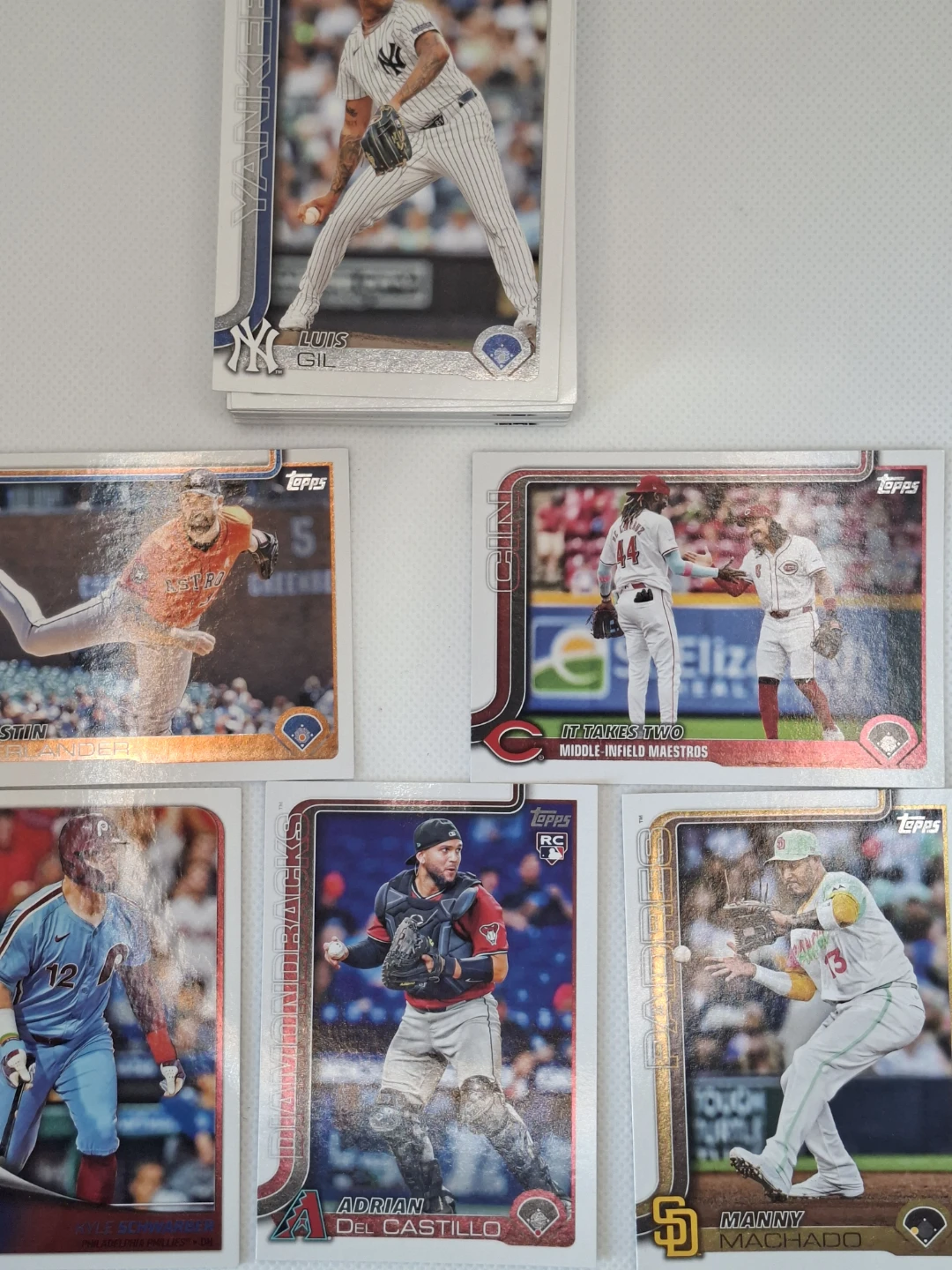 NEW Topps Baseball Cards Assorted Players