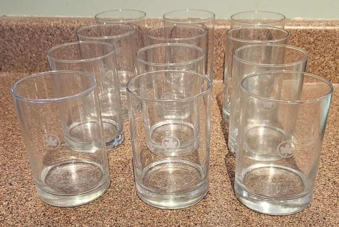 Air Canada Glass Tumblers