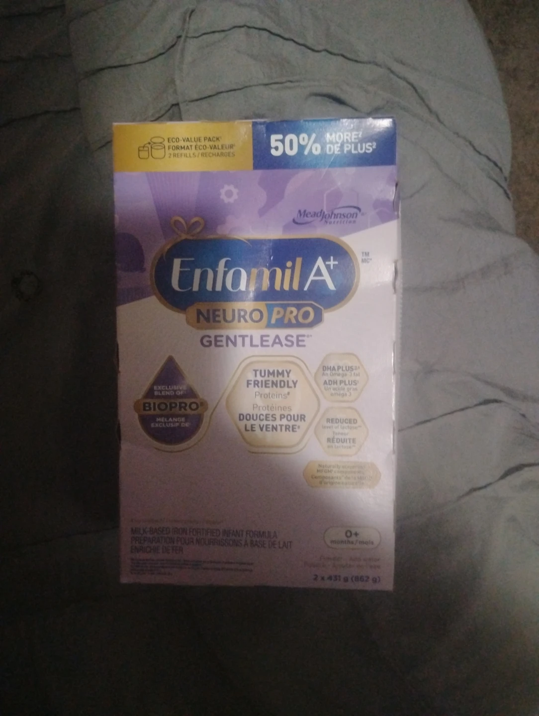 Enfamil A+ Neuro Pro Gentlease Infant Formula 2 x 862g