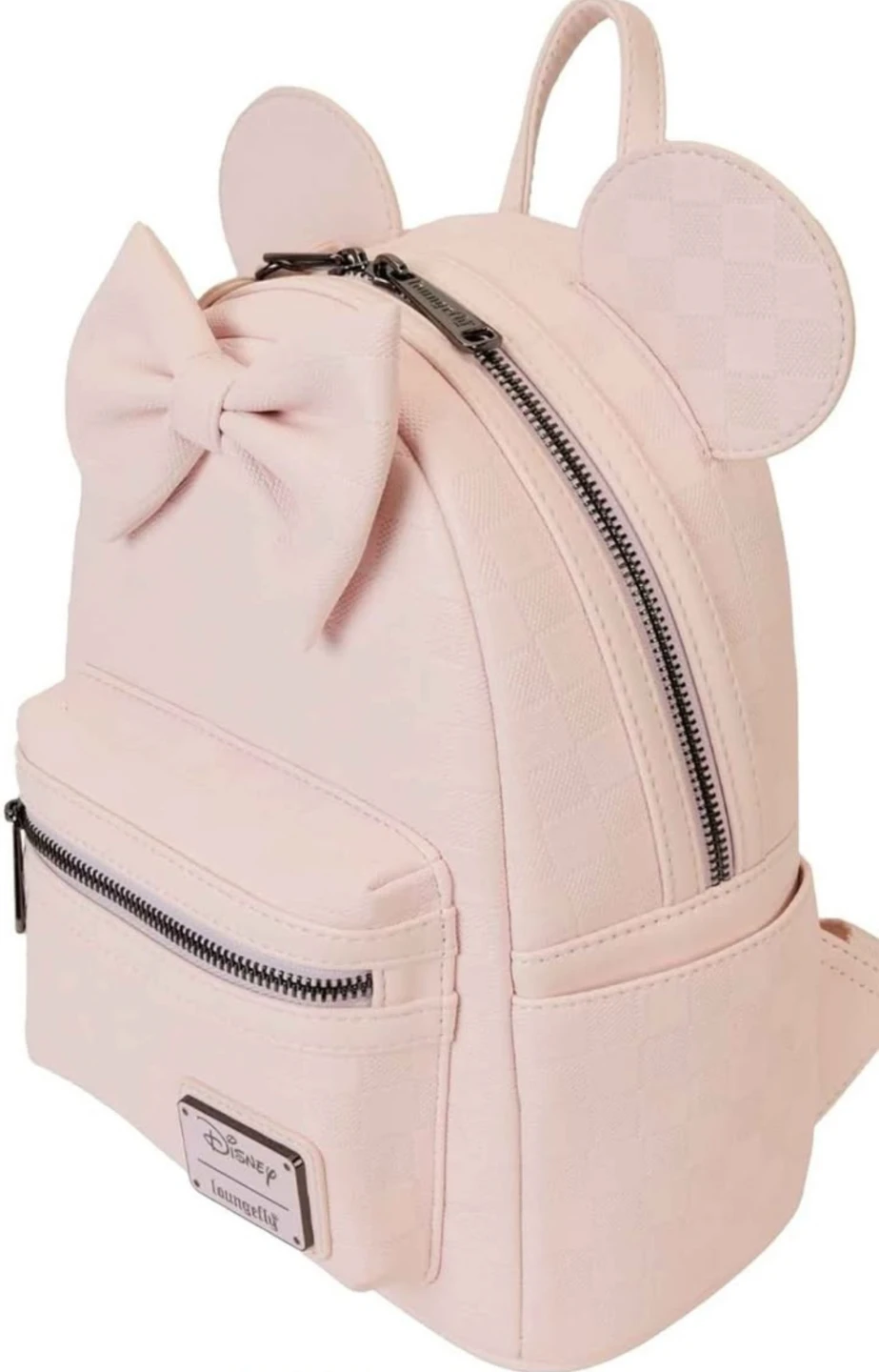 Disney Minnie Mouse Checkered Texture Mini Backpack - photo 2
