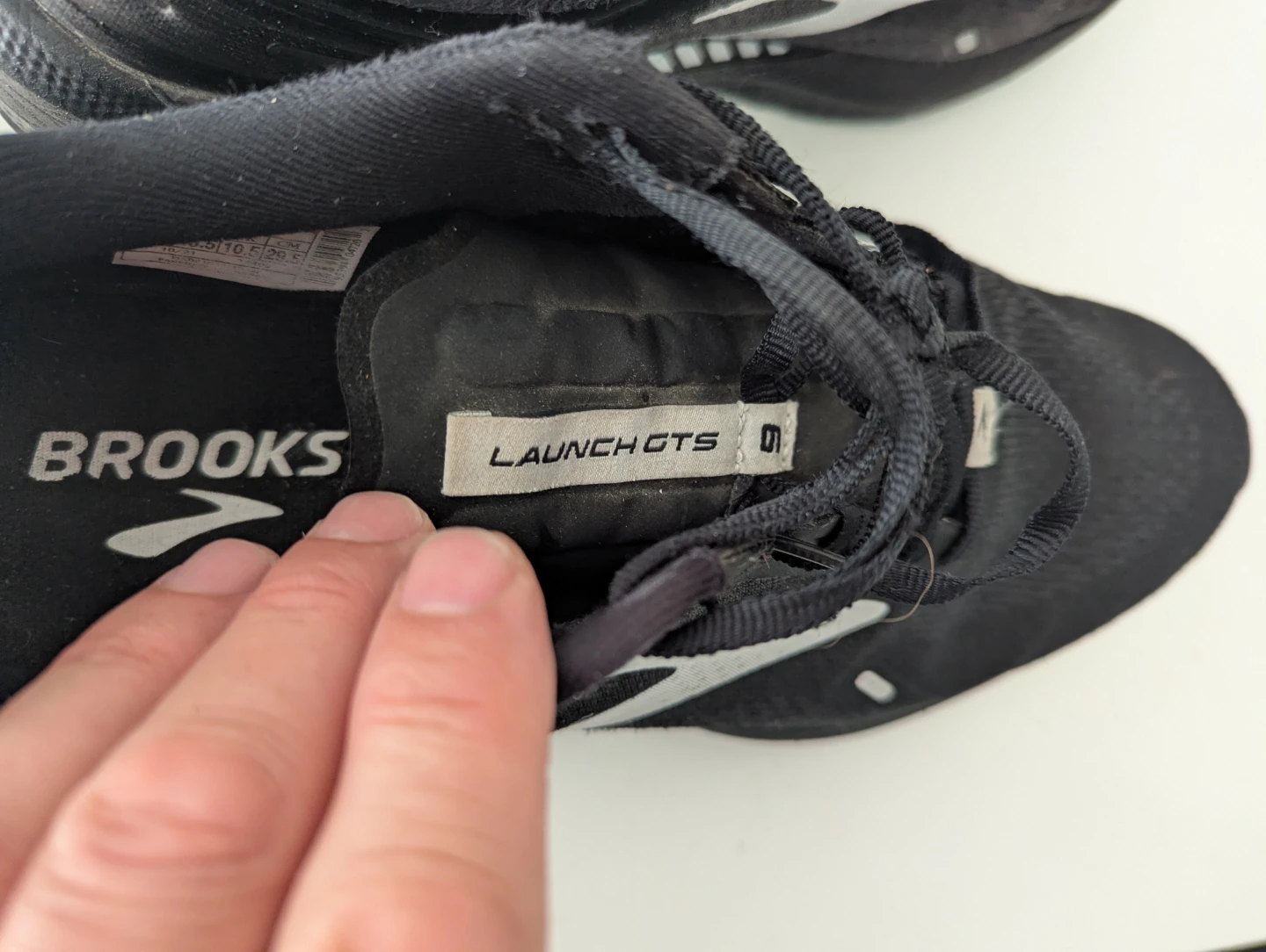 Brooks Launch 9 Running Shoes - Black - Men's Size 11.5 - photo 2