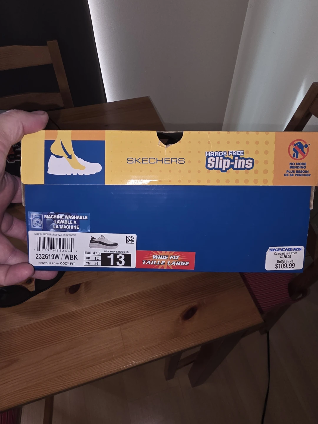 Skechers Hands Free Slip-ins Men's Shoes Size 13 Wide