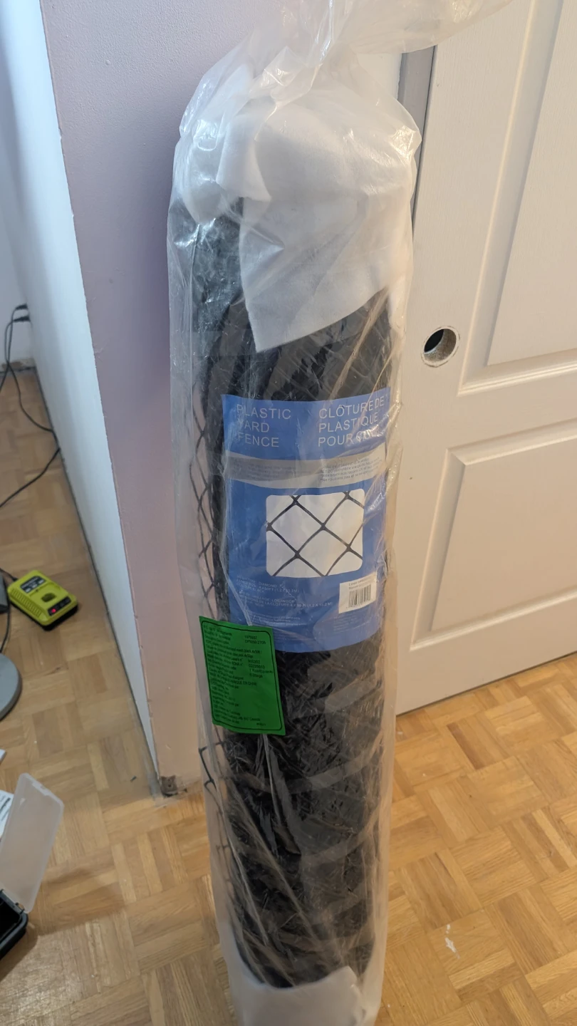 Plastic Diamond Mesh Fence