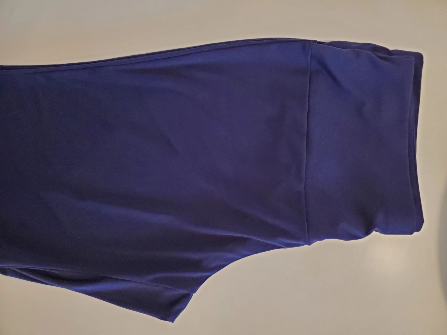 Plus size Navy Blue High-Waisted Flare Yoga Pants