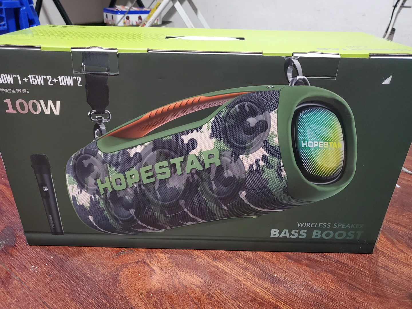 HOPESTAR Wireless Speaker 100W Bass Boost Camo - photo 2