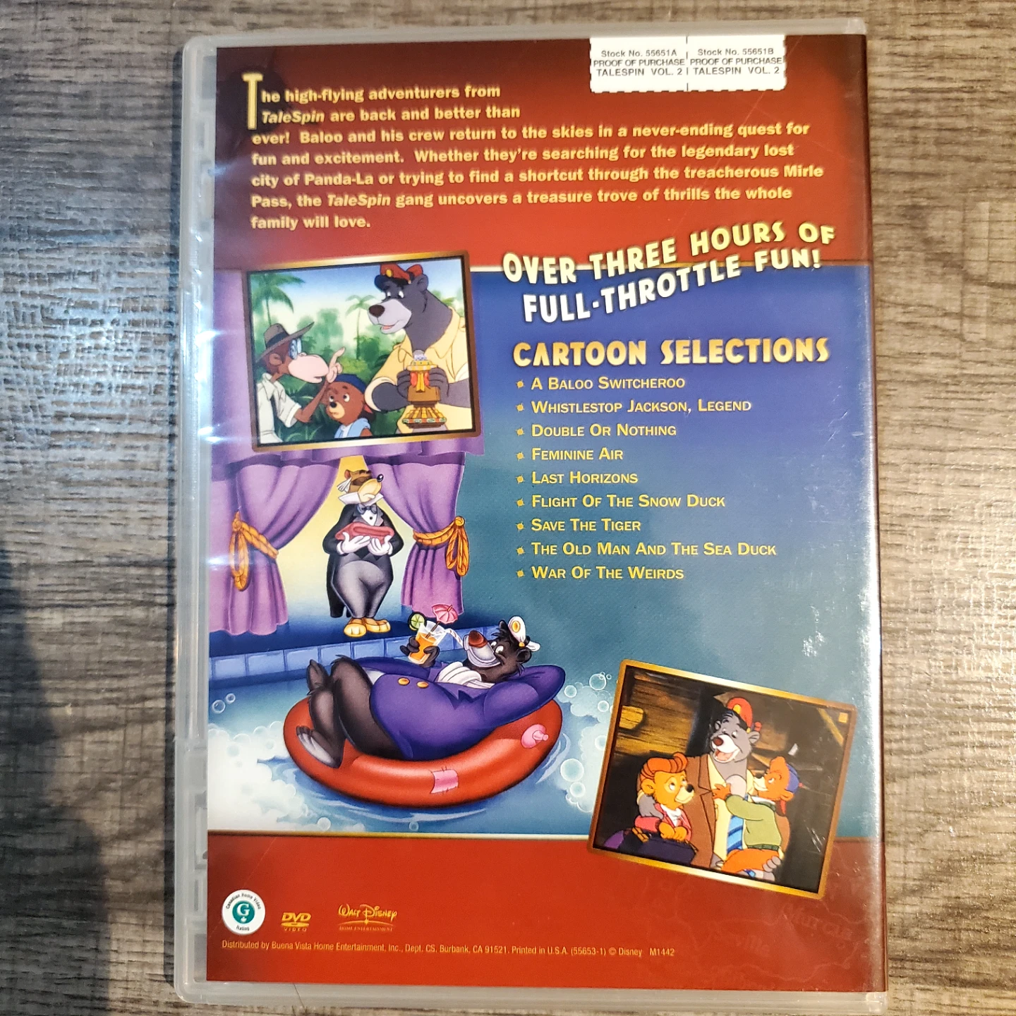 🎬 Disney's TaleSpin Volume 2 - A 3 DVD Box Set - photo 4