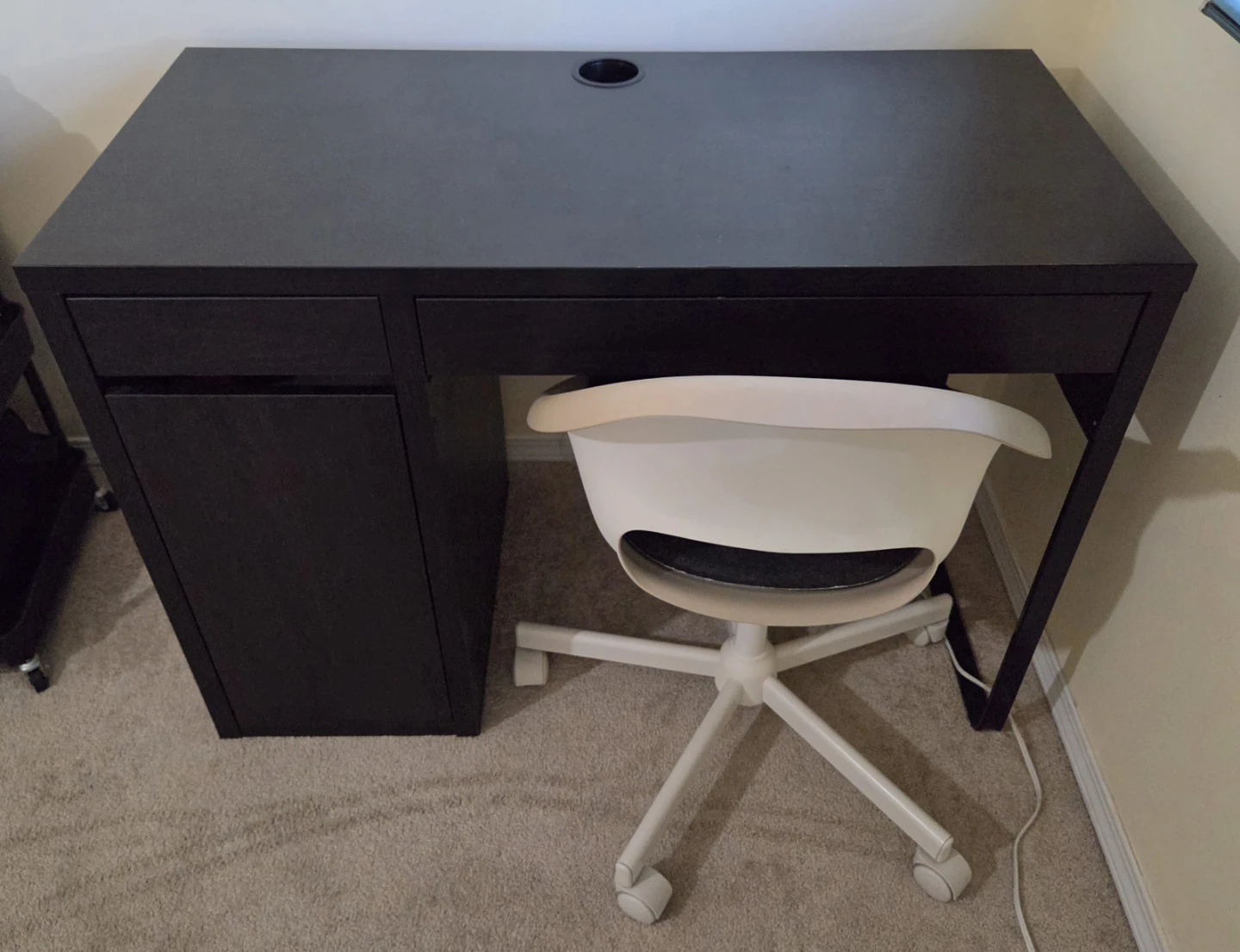 Ikea micke office desk and chair - photo 4